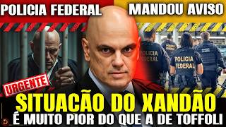 POLICIA FEDERAL SE PRONUNCIA e coloca MORAES no centro do caso Master é pior do que Toffoli