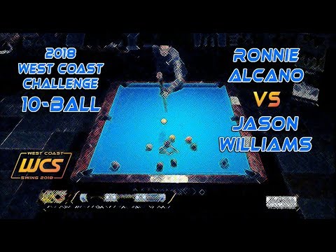 #1 - Ronnie ALCANO vs Jason WILLIAMS / 2018 West Coast Challenge 10-Ball!