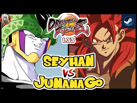 DBFZ Seyhan vs JunanaGo (Vegeta, Hit, Cell) vs (GogetaSS4, A17, A21LC)