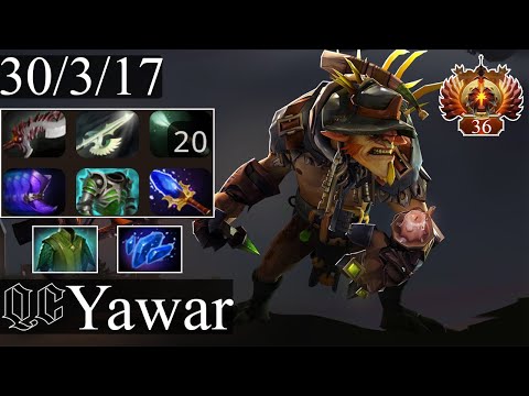 QCY.YawaR - Bristleback | Carry Gameplay Dota 2 Patch 7.31d