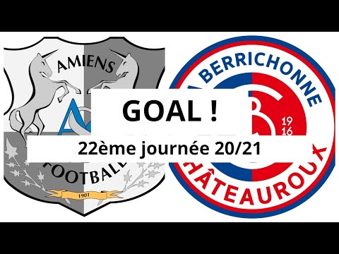 Amiens - Châteauroux [(1)-0] GOAL 38' (Stephen Odey) 22ème journée 2020/21