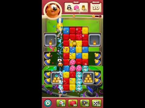 Toon Blast Level 8364 - NO BOOSTERS 🐻🐺🐱 | SKILLGAMING ✔️