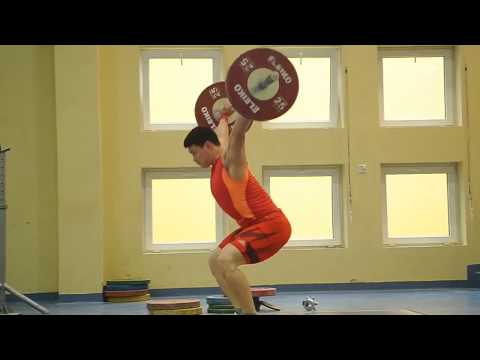 Zhassulan Kydyrbayev - 1st Pull no contact Snatch