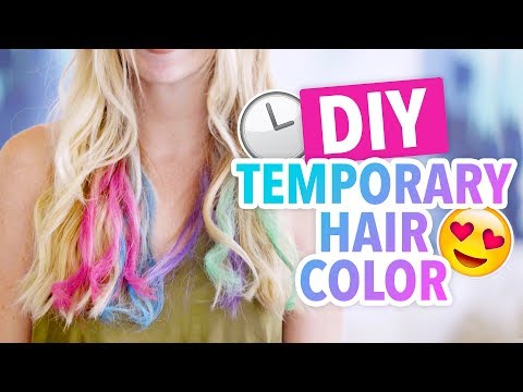 DIY Temporary Hair Color with Soft Pastels - HGTV...