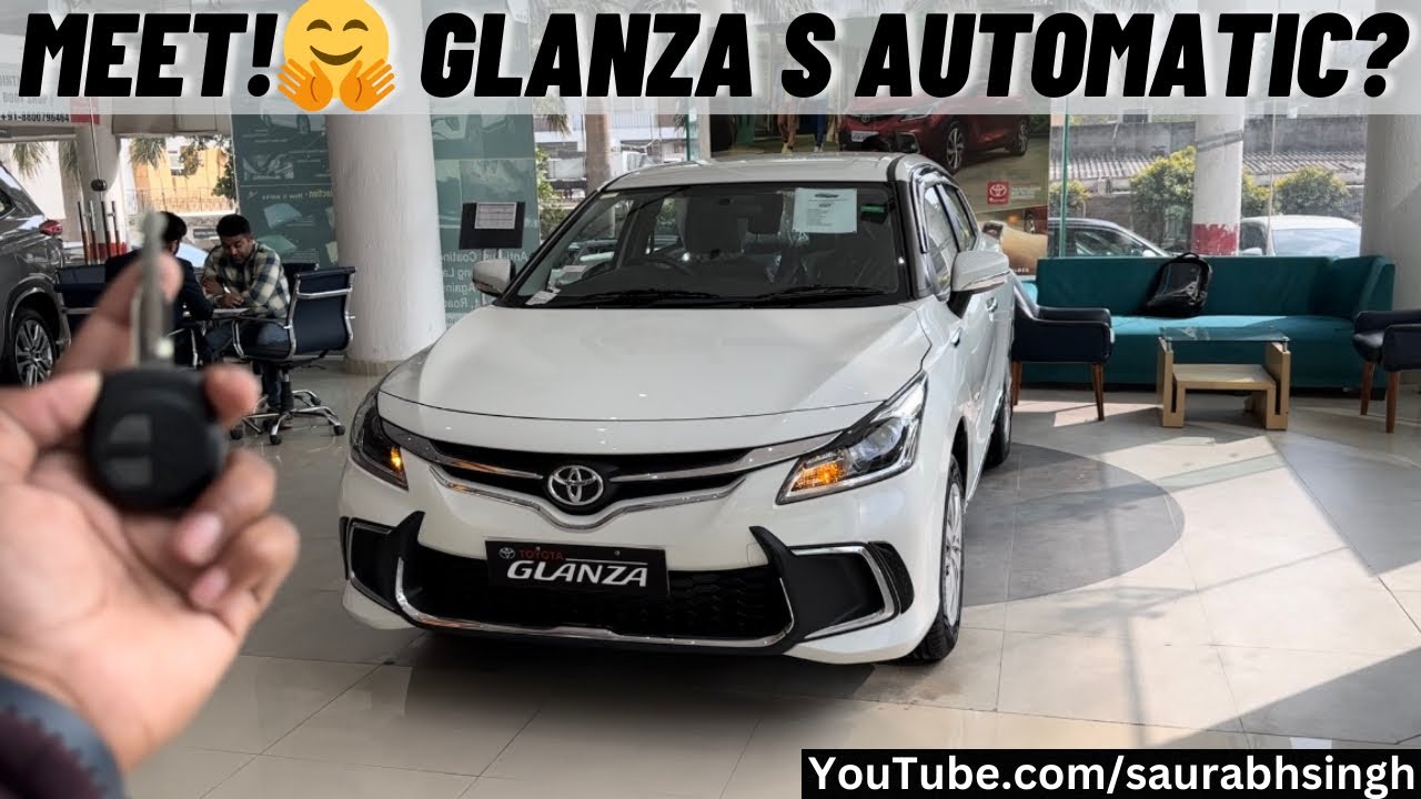 Toyota Glanza S Automatic 2024 ❤️ Price, Features | Value for Money Variant Review!