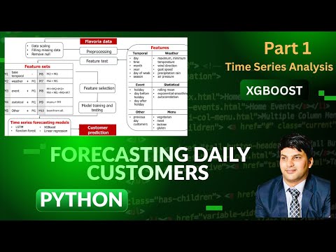 Time-Series Forecasting with XGBoost in Python: Predict Daily Restaurant Customers (Part 1)