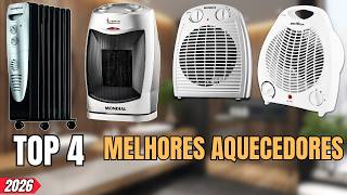 4 MELHORES Aquecedores de Ar Elétricos de 2026 | Qual Vale Mais a Pena?