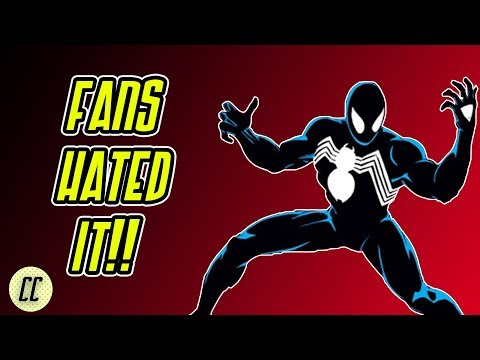 Everybody Forgets This About Spider-Man's Black Costume