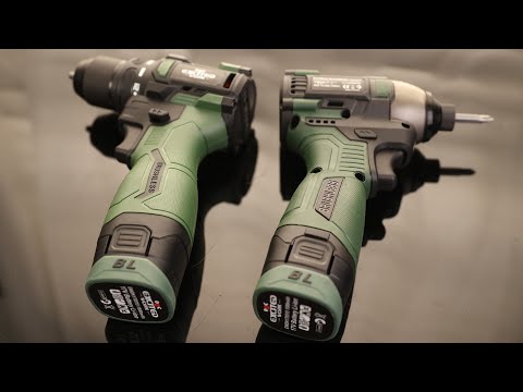 17V Brushless Screwdriver Drill Set, 140Nm Cordless Impact Driver & 55Nm Electric Drill with 3 Speed