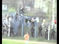 KS Myszkow Riots Poland