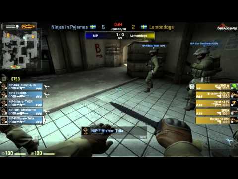 Lemondogs vs. NiP | Finale, DreamHack 2013 - Bucharest | de_dust2 Map 2