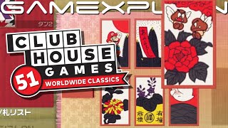 Clubhouse Games 51 Overview Trailer! (Online, Motion Controls, Multi-Switch Slot Cars, Mario Cards!)