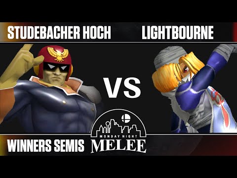 MNM 427 - Winners Semis - Studebacher Hoch (Captain Falcon) VS Lightbourne (Sheik) - SSBM