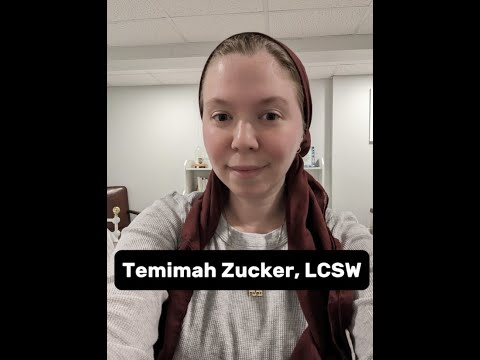Temimah Zucker, LCSW | Therapist in NJ, NY, CT, & SC