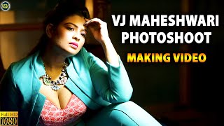 VJ Maheswari Photoshoot  Official Making  Exclusiv