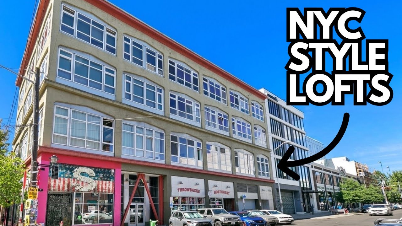 CHECK OUT these NY-style industrial warehouse lofts on Capitol Hill in Seattle at Monique Lofts