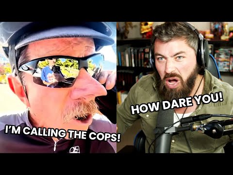 Cops Turn on Crazy Cyclist