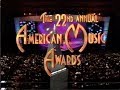The 22nd Annual American Music Awards - Part 1 of 2 - January 30, 1995