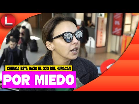 Chenoa pide a reporteros que se alejen por miedo a contraer cor0n4v1rus