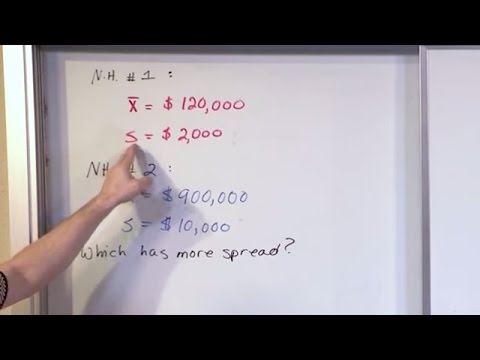 Lesson 18 - What is Coefficient Of Variation? (Statistics Tutor)