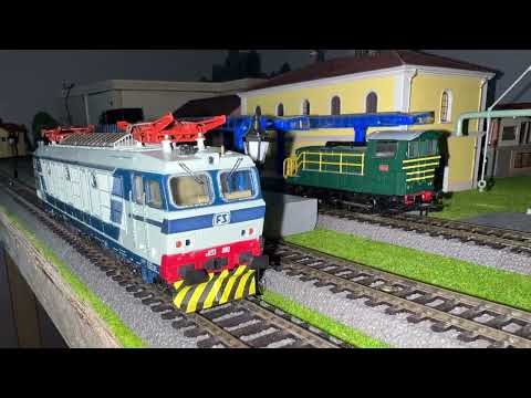 Locomotore elettrico Tigre Rivarossi E633 080 scala h0 1.87