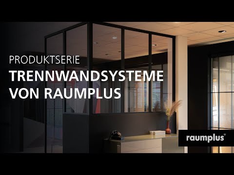 Trennwandsysteme von raumplus