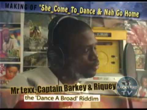 Recording Session - Captain Barkey & Mr Lexx, ' Nah Go Home ' -Part 1