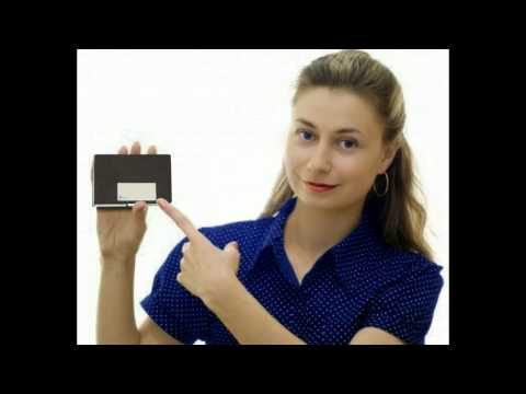 Leather Business Card Holder Product Review Video