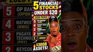 Unlocking Wall Street's Hidden Gems: Why Smart Money is Stacking Sub-$20 Fintech & Financial Stocks