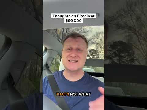 Thoughts on Bitcoin at $66,000