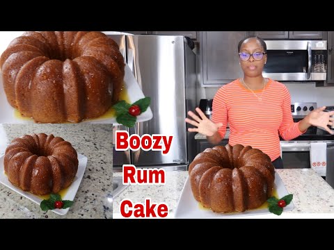 This is why my  homemade rum cake is moist and delicious