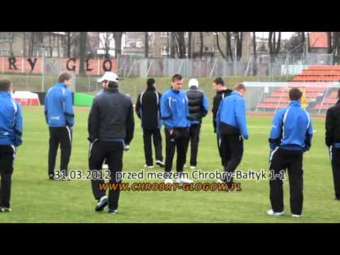 31.03.12: kulisy meczu Chrobry Głogów-Bałtyk Gdynia