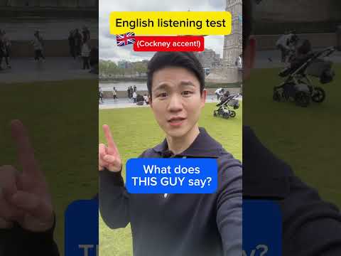 The Cockney accent is CRAZY! #britishaccent #cockneyaccent #learnenglish