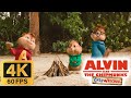 Alvin And The Chipmunks Chipwrecked 2011 Chipmunks Chipettes Setting Up The Island 4K 60FPS