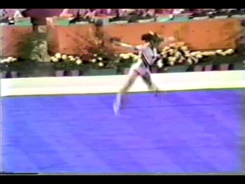 2nd AA ROM Ecaterina Szabo FX - 1984 Olympic Games 9.950