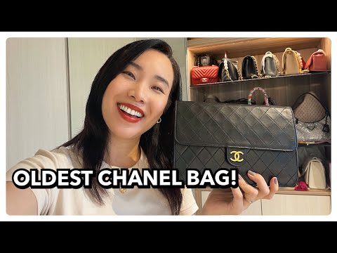 MY OLDEST 30 YEAR OLD CHANEL BAG JUST WENT TO THE SPA ❤️REVIEW