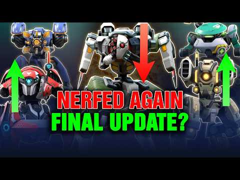 Mech Arena Fourth Rebalance – One Nerf, Three Massive Buffs! Final Update?