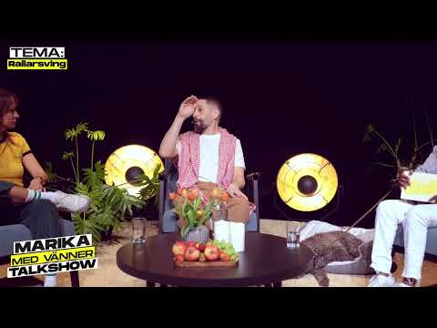 Musse om den toxiska jargongen på inspelningen av Rallarsving | Marika med Vänner Talkshow