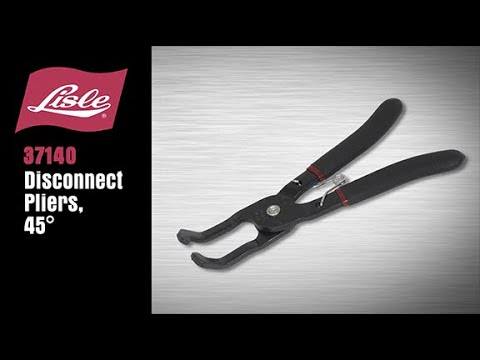 Lisle 37140 Disconnect Pliers, 45 Degree