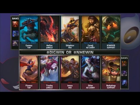 DIG vs NME Game 1 Highlights - TEAM DIGNITAS vs ENEMY ESPORTS - Week 5 NA LCS SUMMER 2015