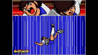 [SFC] Time Lag Skylab by Tachibana Twins 時間差スカイラブ 立花兄弟 🌀 | Captain Tsubasa 4 キャプテン翼IV [4K]
