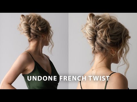 EASY FRENCH TWIST UPDO 💕 Perfect for Long Hair,...