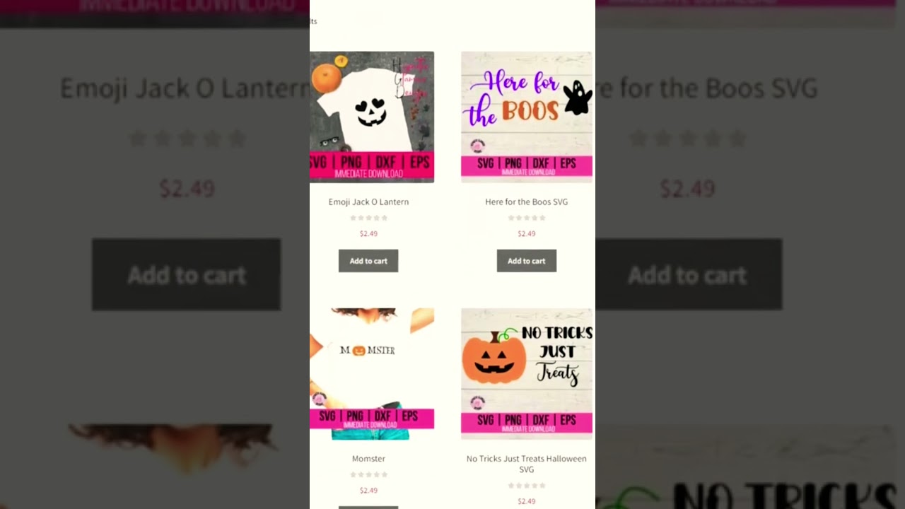 Where to find Halloween SVGs