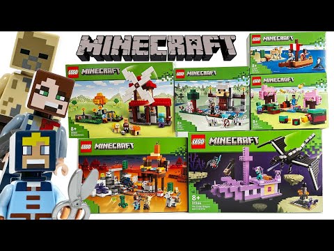 ALL LEGO Minecraft 2024 Summer Sets COMPILATION/COLLECTION