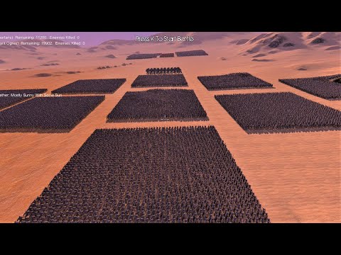 Spartans & English Knights vs Massive Orc Army | Ultimate Epic Battle Simulator | UEBS
