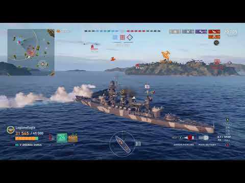 RN Andrea Doria — Pro Gamer Move(TM) (World of Warships: Legends)