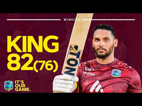 Brilliant Brandon King 👑 Match Winning Innings | West Indies v Bangladesh ODI