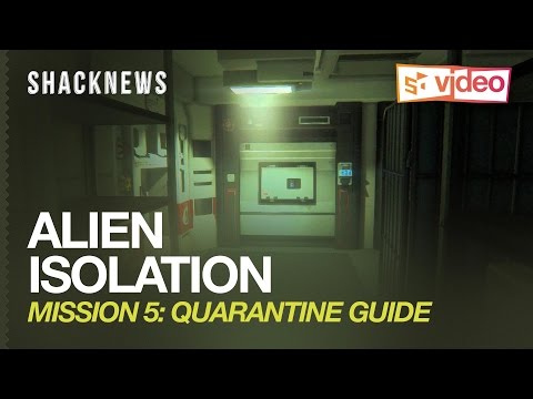 Alien: Isolation Walkthrough - Mission 5 - The Quarantine
