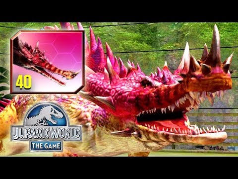 NEW DIPLOSUCHUS SUPER HYBRID MAX LEVEL 40 (JURASSIC WORLD)