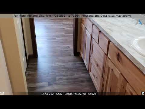Priced at $236,900 - 14xx 212, Saint Croix Falls, WI 54024